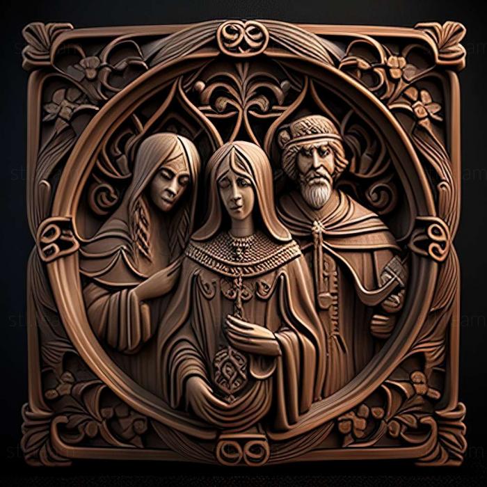 3D model The Sims Medieval game (STL)